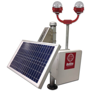 Solar Power System for L-810 Single and Dual Obstruction Light