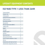 Ocean ISO Liferaft Less Than 24 Hour Valise