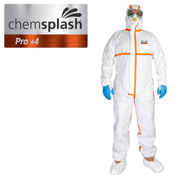 Chemsplash Pro +4 Coverall - Type 4B/5B/6B