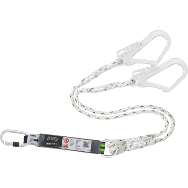 Kratos Safety - Hope- Forked energy absorbing twisted rope