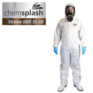 Chemsplash Xtreme SMS 50 Anti-Static Coverall Type 5/6