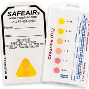 SafeAir & ChromAir Chemical Detection Badges